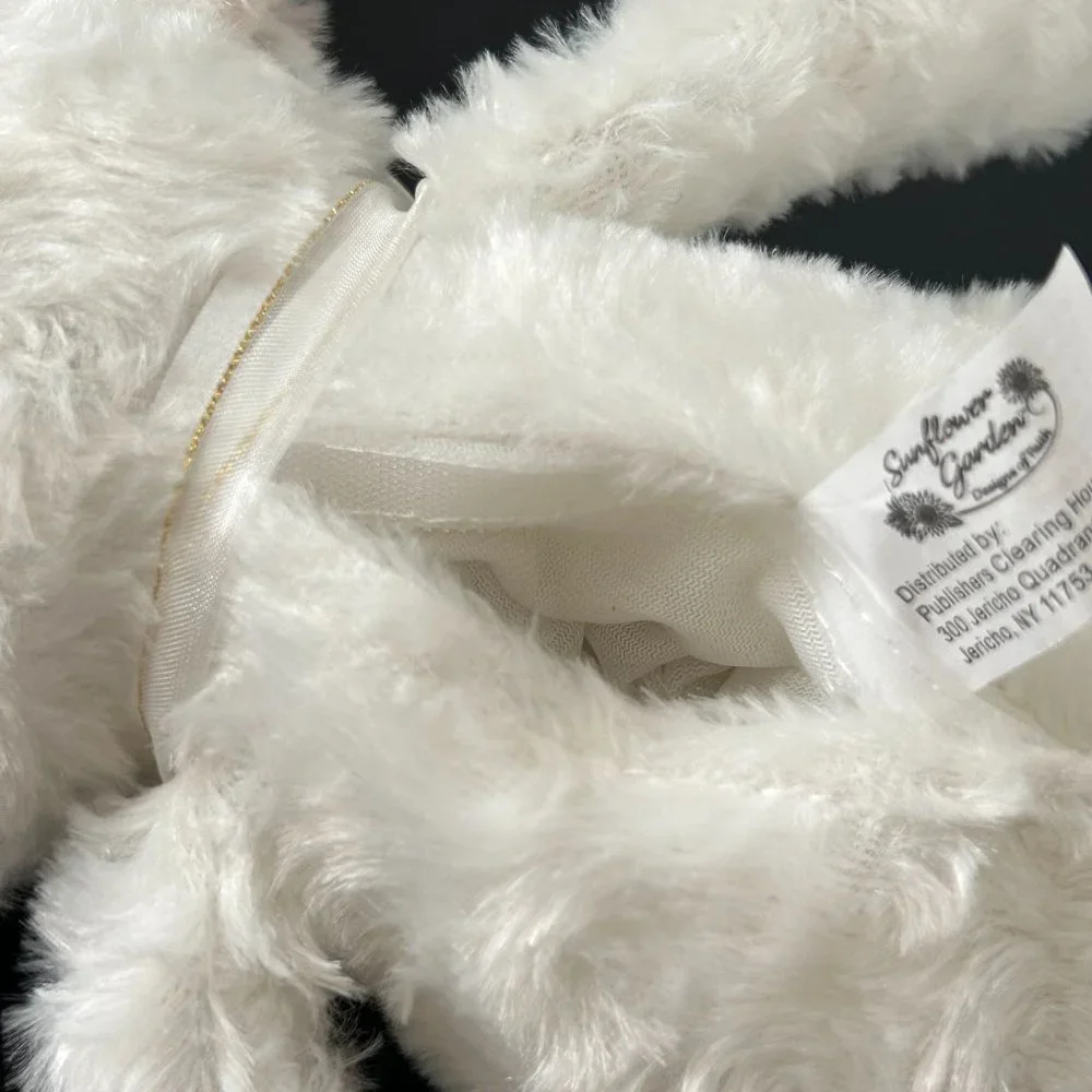 Jesus Loves‎ Me Lamb Plush Soft White Musical Children Stuffed Animal Toy 10